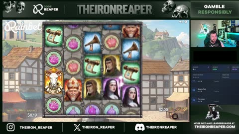 2026! 6K LB! Daily Giveaways! REAP The MF Day! @Rainbet Grab a drink and join.