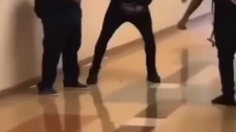 Black attacks special needs kid