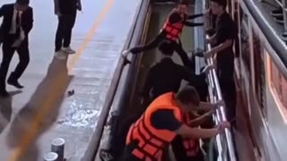 Respect to the guys that pushed the boat