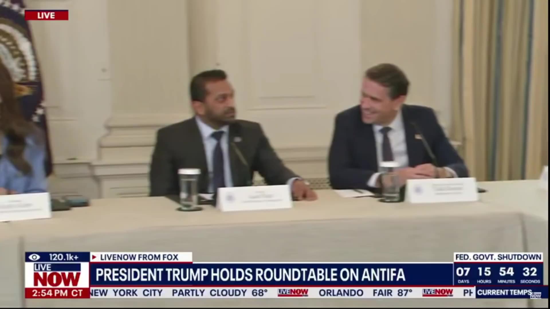 🚨BREAKING: President Trump tells @NickSortor to give Pam Bondi info on the people...