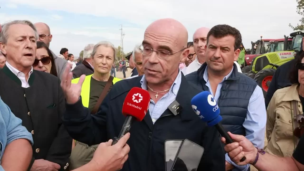Declaraciones de Jorge Buxadé en Chinchón (Madrid) - Campo español