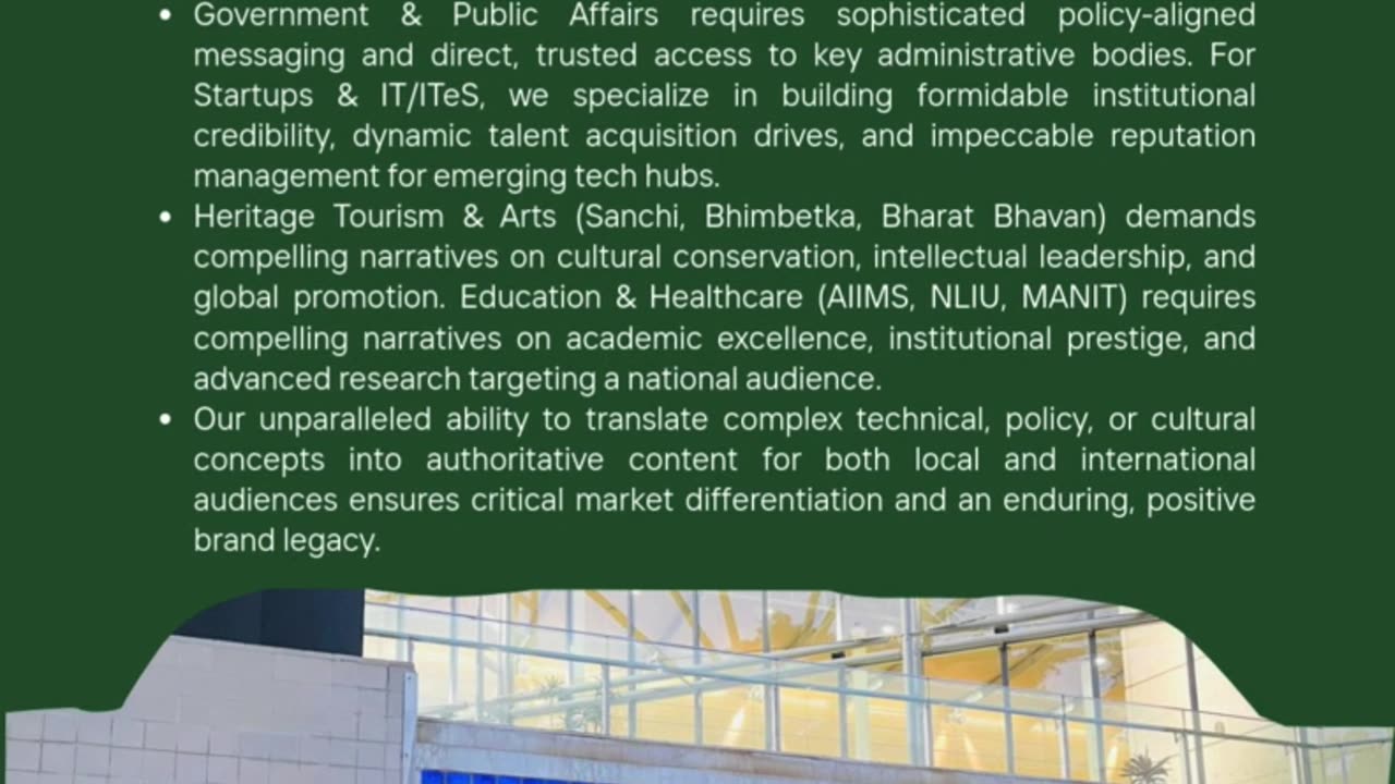 Bhopal’s TOP PR Agency