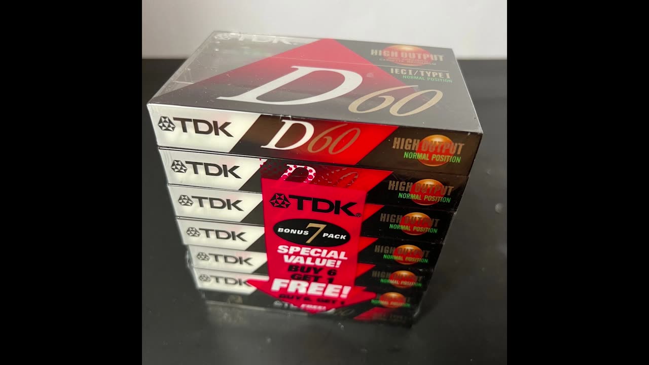 October 19, 1996 - Radio Commercial for TDK Cassette Tape Sale at Target