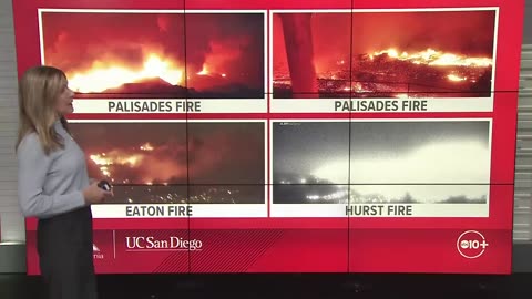 California Wildfires: Los Angeles County fires latest: Palisades, Eaton,