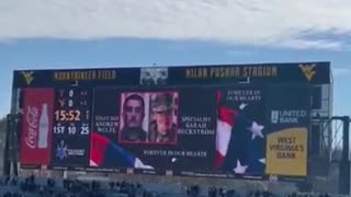 West Virginia College football game honors the 2 National Guard members who were shot