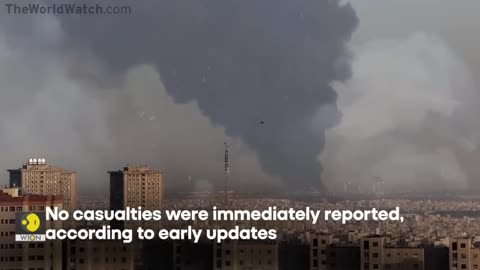 Iran Market Fire