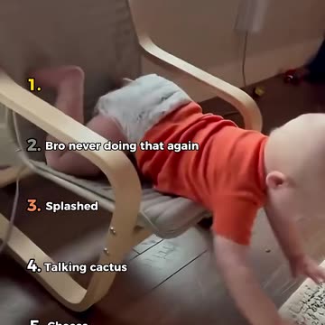 Ranking The Cutest Baby Reactions 😭😂😂