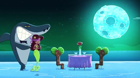 Zig & Shark Cartoon Fun 🐠 Colorful Reels #Shorts