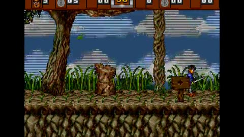 Sega-Mega-CD-Longplay-033-3-Ninjas-kick-back