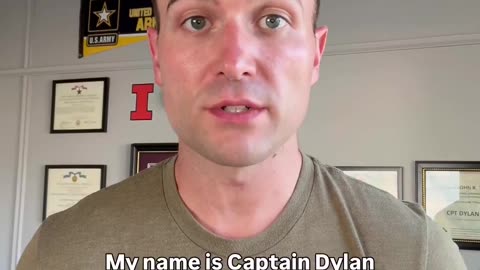 Captain Dylan Blaha, a Democrat who’s running for Congress in Illinois, urges all military members
