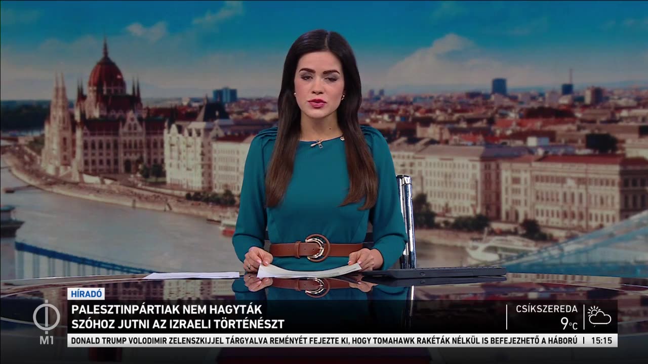 A Híradó is foglalkozott az ELTE-s "antiszemitabotránnyal"