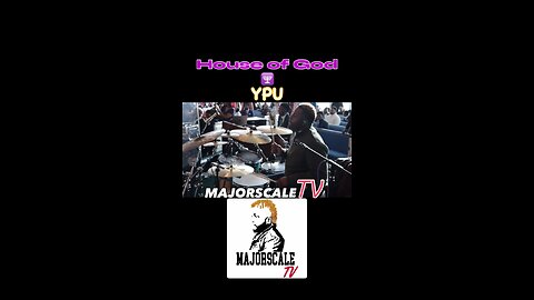brown brandon on drums 🔥🥁 - House of God 🕎 #ypu #dopedrummer