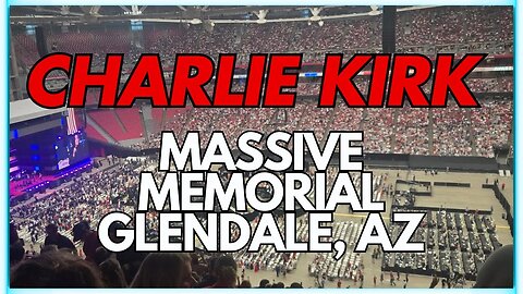 Attending Charlie Kirk's Massive AZ Memorial: Debunking the Lefts Vicious Lies!