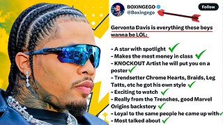 Is Gervonta Davis Everything These Boys Want To Be?