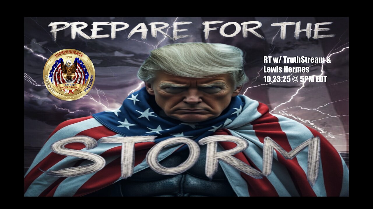 RT w/ TruthStream & Lewis Herms (10.23.25 @ 5PM EDT)