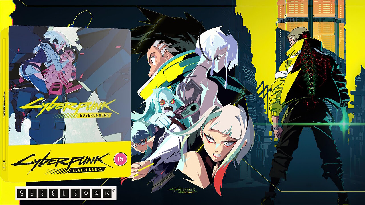 Cyberpunk: Edgerunners [Blu-ray Steelbook & Standard Blu-ray]