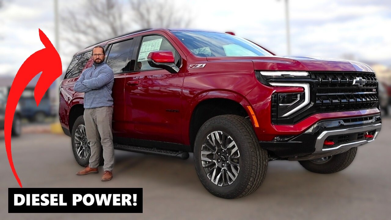 It Has a DIESEL! //2026 Chevy Tahoe Z71 Duramax//