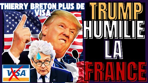 TRUMP HUMILIE LA FRANCE : THIERRY BRETON EN PLS TOTAL !