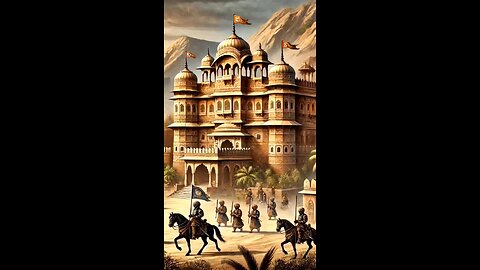 A brave Rajput who was raised by a lioness | Story of Rao Sihaji #ytshorts #storycraft #shorts