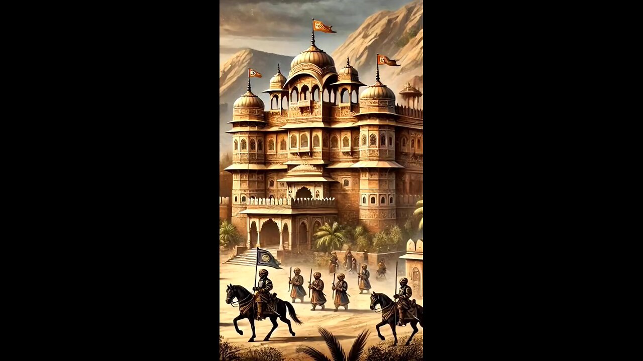 A brave Rajput who was raised by a lioness | Story of Rao Sihaji #ytshorts #storycraft #shorts