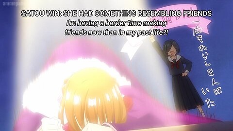 at least she had one friend in high school | The Dark History of the Reincarnated Villainess