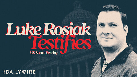 Luke Rosiak Testifies at US Senate Hearing