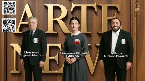 Arte News: Personalidades em Foco — Edith Stein, Eugenio Montale e Luciano Pavarotti