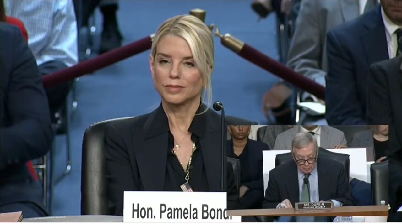Sen Dick Durbin Accuses AG Bondi Of Weaponizing DOJ