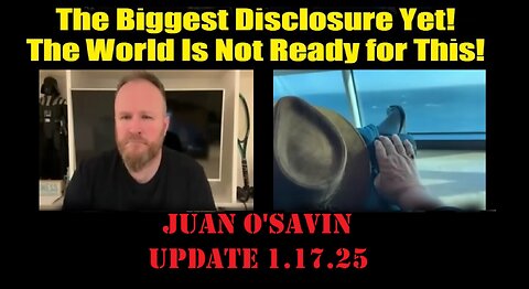 New Juan O Savin The Biggest Disclosure Yet! The World Is Not Ready for This!