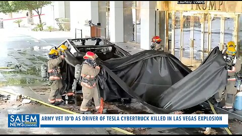 Army Vet ID’d As Driver Of Tesla Cybertruck Killed In Las Vegas Explosion At Trump Hotel