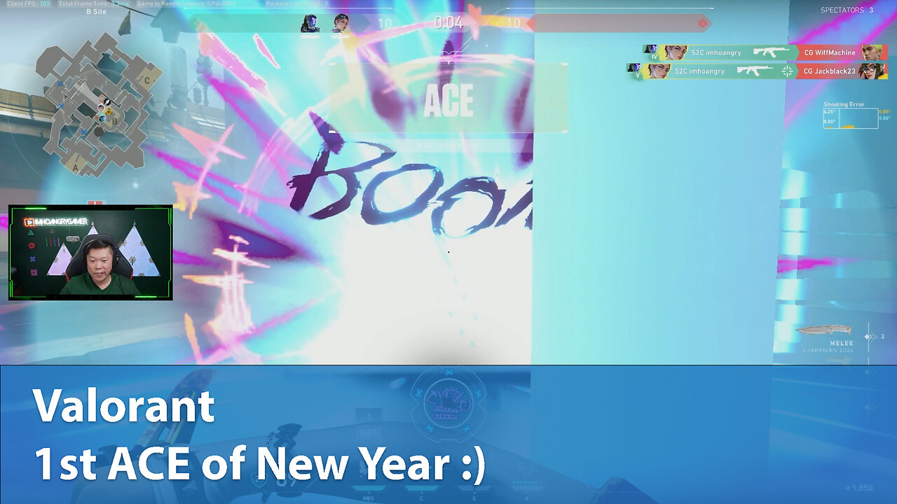 1st ACE of New Year :) | Competitive 2W-2L | Valorant