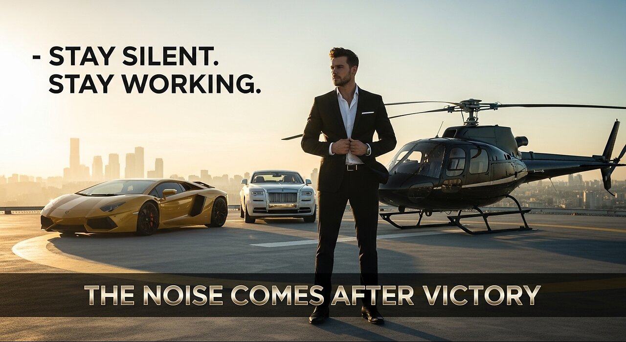 Stay Silent. Work in Private. Let Success Make the Noise.