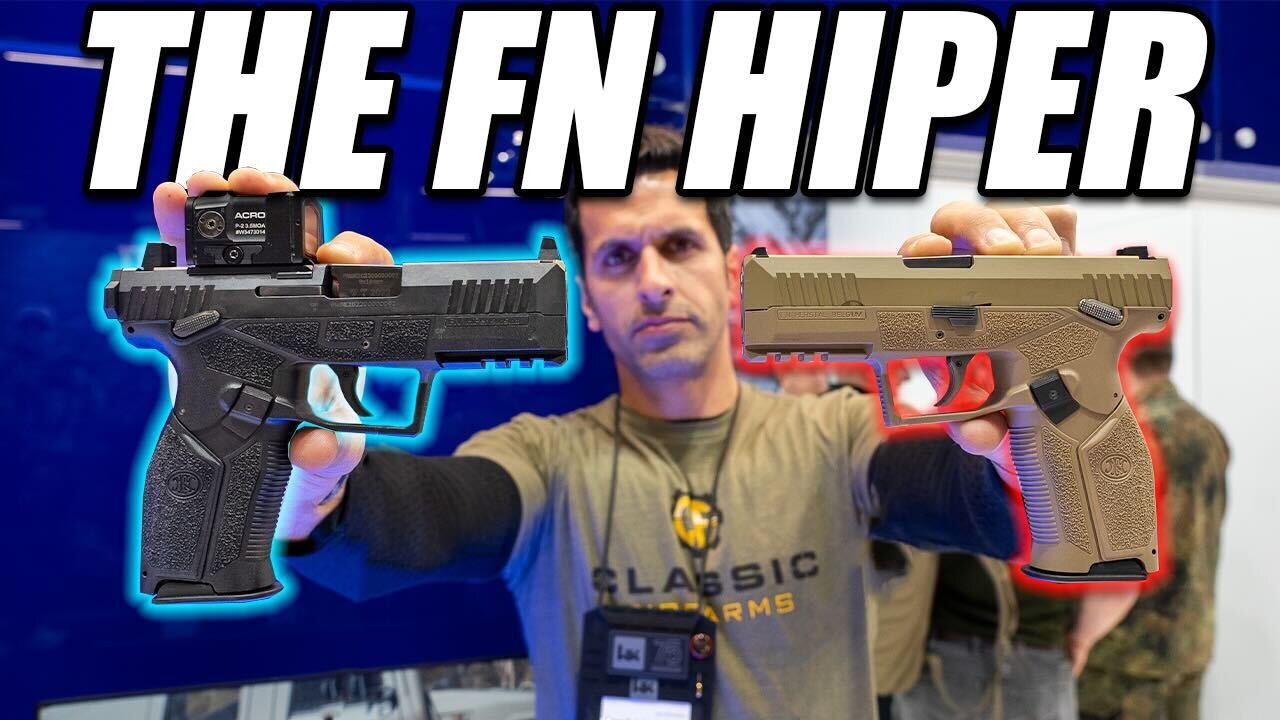 FN HiPer | The Most Ergonomically Advanced Pistol Is Coming To The US!