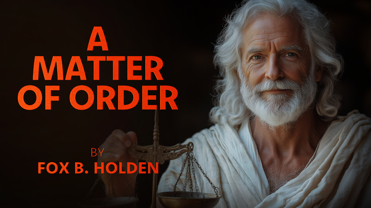 "A Matter of Order" by Fox B. Holden | Sci-Fi Audiobook on Balance and Moral Resistance