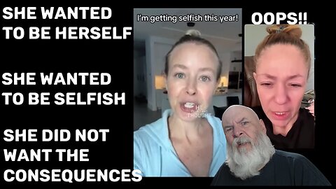 SHE traded her family in.....to be selfish and "find" herself !!