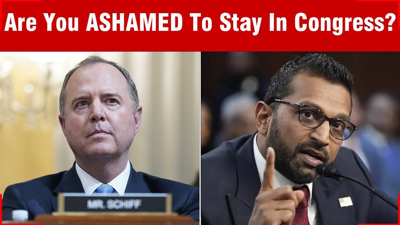 Kash Patel's CLEVER Response Makes Adam Schiff LOOK FUNNY During Confirmation Hearing