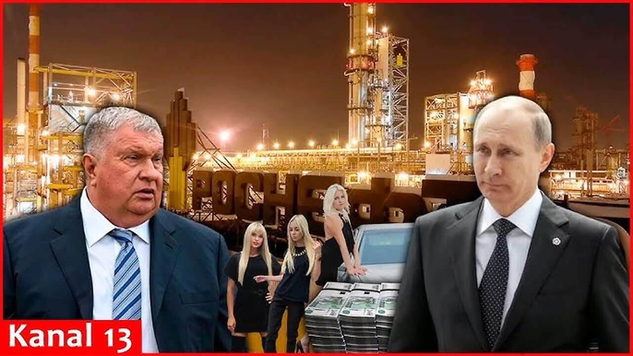 Putin's official spent millions on a staff of escorts at state oil company Rosneft