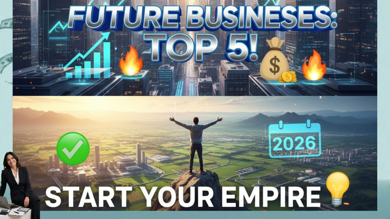 Ranking the Best Businesses to Start Before 2026 #financialfreedom #moneymindset #success