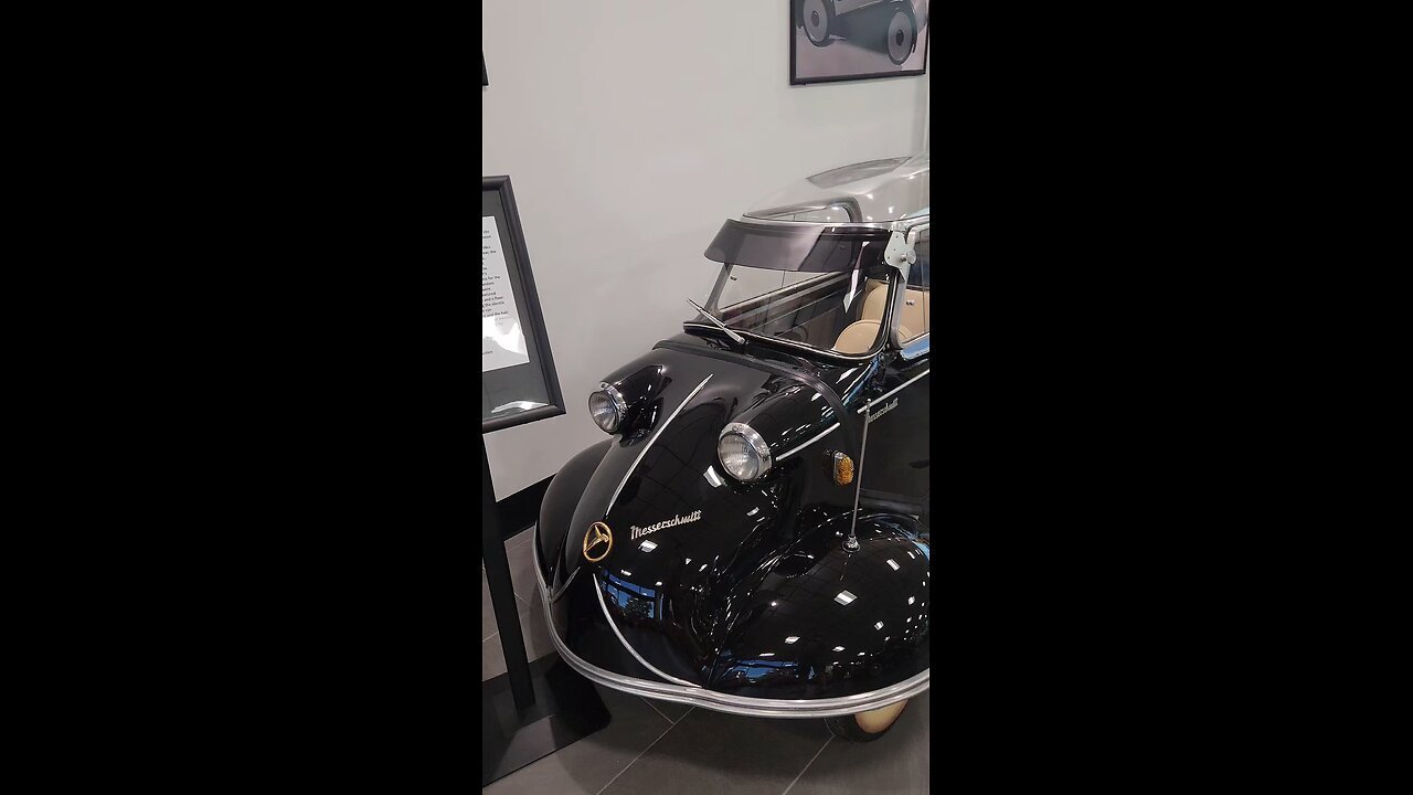 1955 Messerschmitt KR175 #justdriveit #genx #fyp #messerschmitt #trending