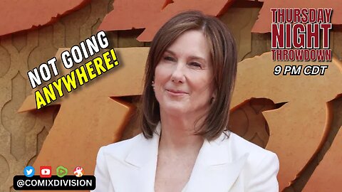 Kathleen Kennedy Is Not Retiring Anytime Soon | Thursday Night Throwdown 02-27-2025