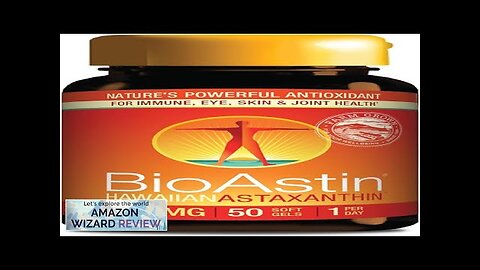 Nutrex Hawaii BioAstin Hawaiian Astaxanthin 12mg 50 Softgels Farm-Direct Premium Review