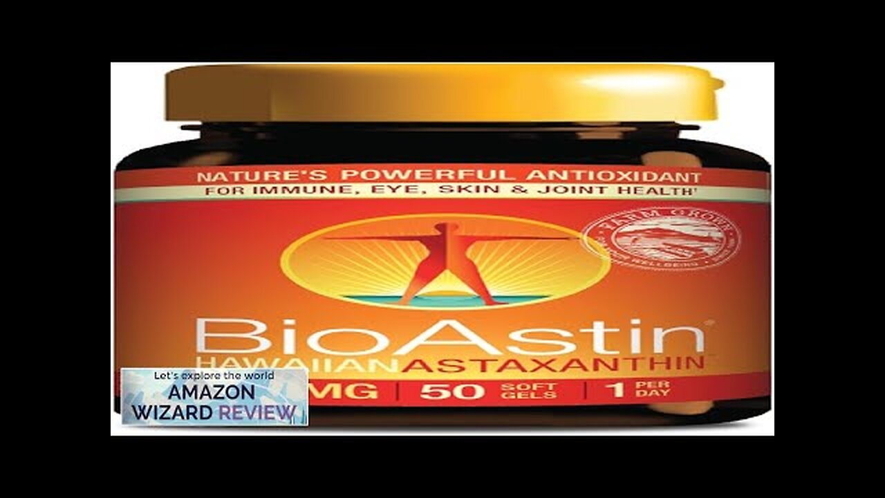 Nutrex Hawaii BioAstin Hawaiian Astaxanthin 12mg 50 Softgels Farm-Direct Premium Review