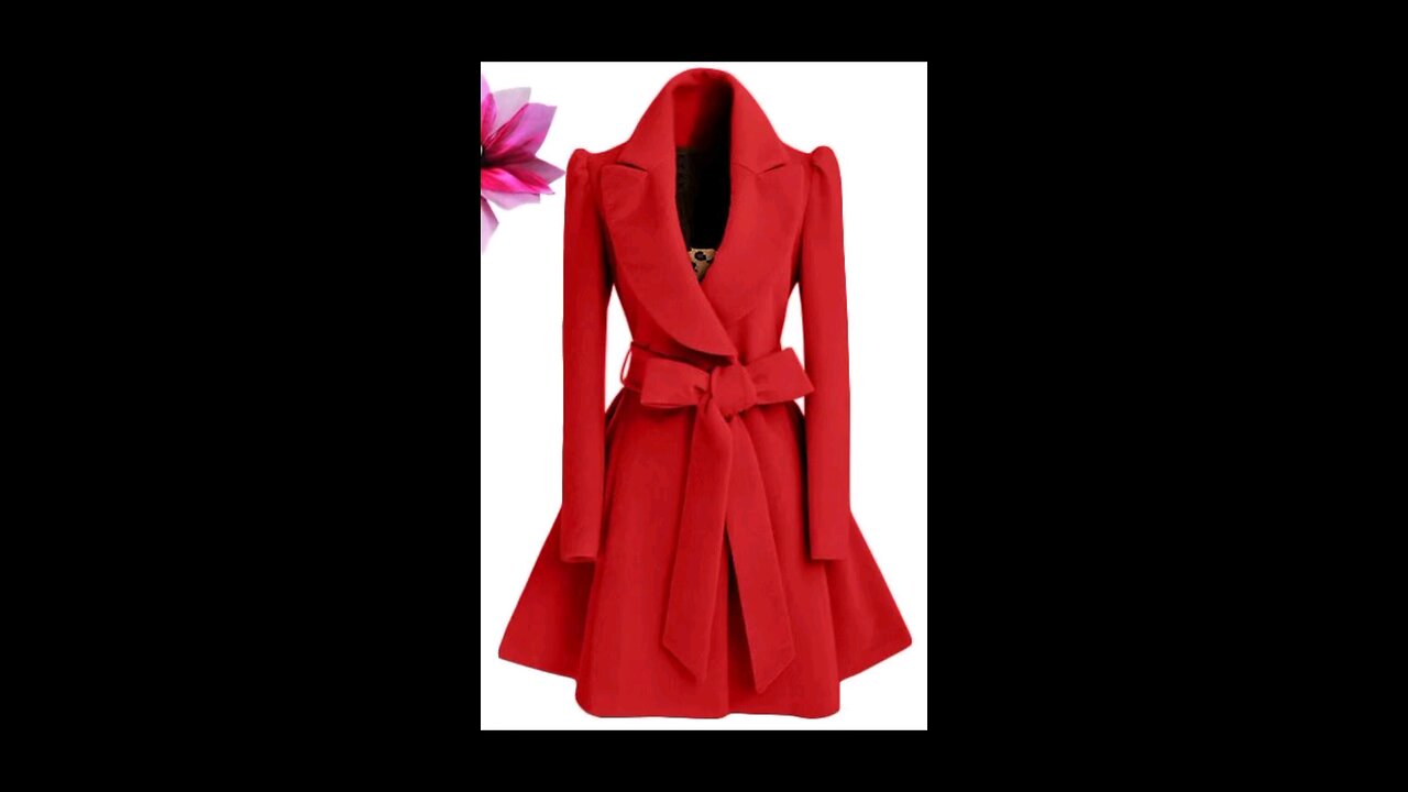 Elegant Woolen Long Jacket for Ladies | Winter Coats and Outerwear Women