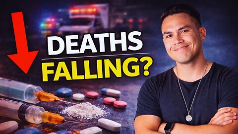 Overdose deaths are FALLING