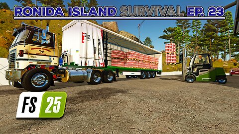 Survival on Ronida Island #23 | Selling Silage. Buying New Grass Equipment. | Farming Simulator 25