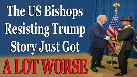 Joe Biden Joins The Freemasons While The Bishops Pretend It Didn't Happen