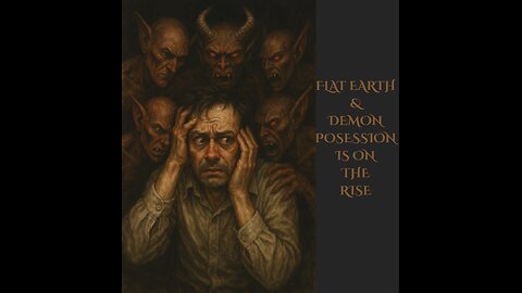 FLAT EARTH & DEMON POSESSION IS ON THE RISE
