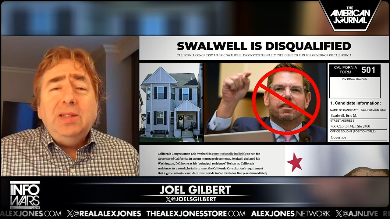 BOMBSHELL: Petition Filed Will DISQUALIFY Eric Swalwell for CA Governor