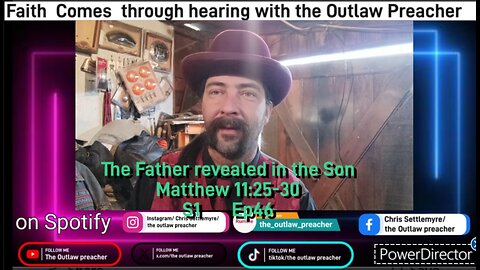 The Father revealed in the Son Matthew 11:25-30 S1 Ep46