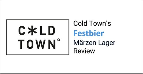 Cold Town's Festbier Review